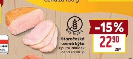 Staročeská kýta uzená