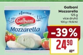 Sýr Mozzarella Galbani