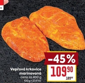 Vepřová krkovice marinovaná