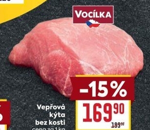 Vepřová kýta bez kosti Vocílka