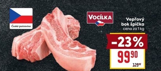 Vepřový bok špička Vocílka