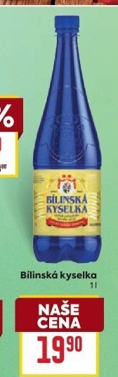 Voda Bílinská kyselka