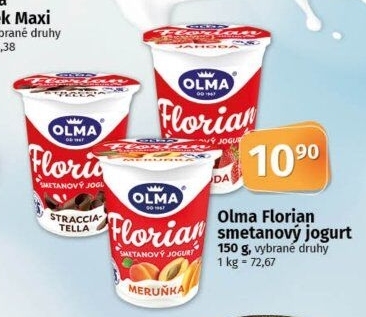 Jogurt smetanový Florian Olma