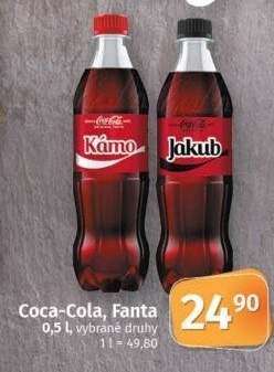 Limonáda Coca Cola