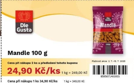 Mandle Dle Gusta