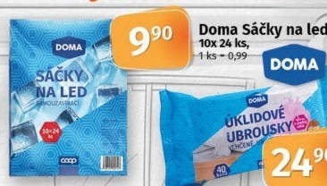 Sáčky na led Doma Coop