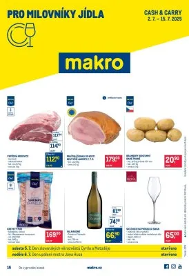 akční leták Makro 2.7.2025-15.7.2025
