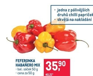 Feferonka Habanero