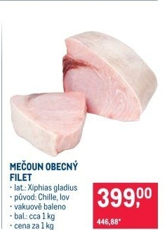Mečoun obecný filety