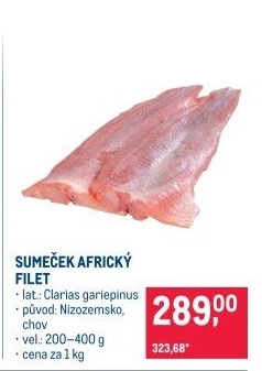 Sumeček africký filety