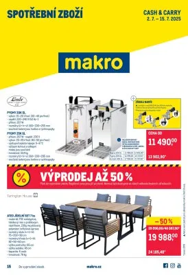 akční leták Makro 2.7.2025-15.7.2025