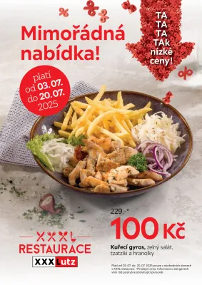 akční leták XXXLutz 3.7.2025-20.7.2025