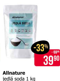Jedlá soda Allnature