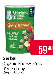 Křupky dětské bio Grain &amp