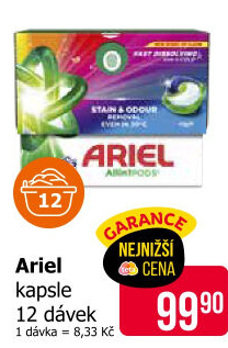 Prací kapsle Ariel