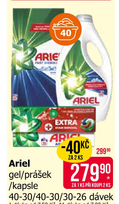 Prací kapsle Ariel