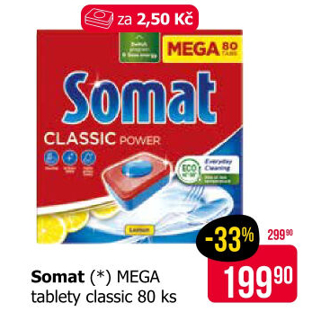Tablety do myčky Classic Somat