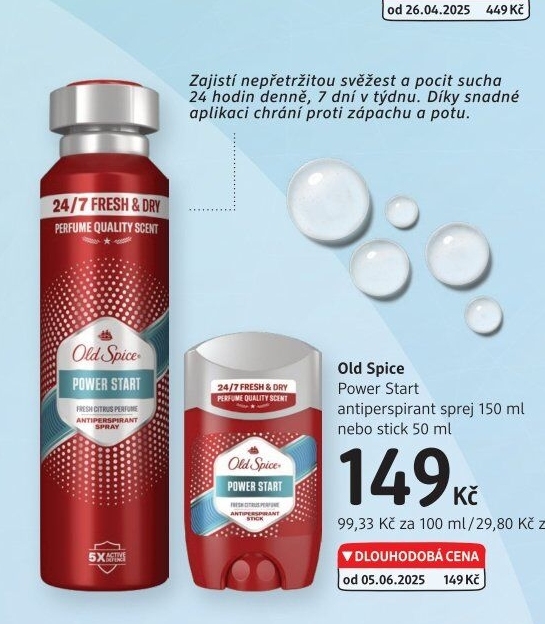 Deodorant sprej pánský Old Spice