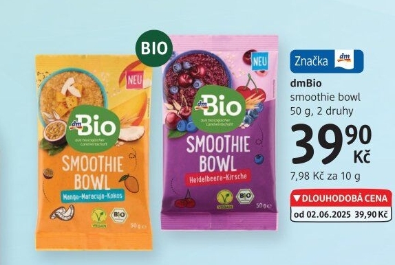 Smoothie Bowl vegan dm Bio