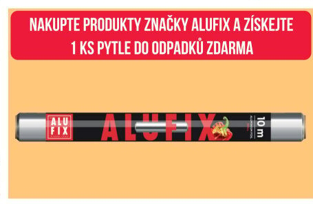 Alufix - Nakupte produkty značky Alufix a získejte 1ks pytle do odpadků zdarma