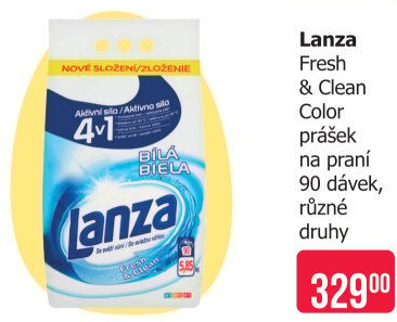 Prací prášek Lanza