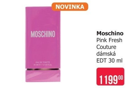 Toaletní voda dámská Pink Fresh Moschino