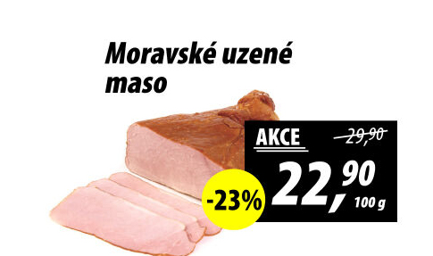 Moravské maso uzené