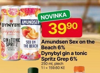 Míchaný nápoj Amundsen Sex on The Beach