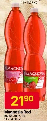 Minerální voda Magnesia Red