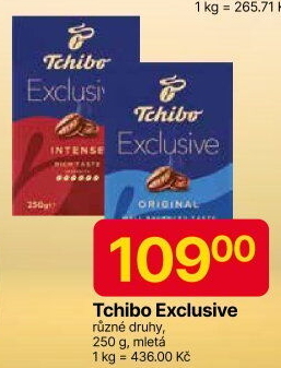 Mletá káva Tchibo Exclusive