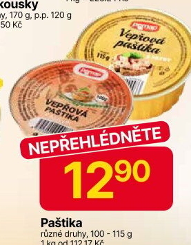 Paštiky Pemap