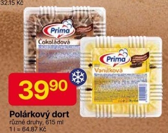 Polárkový dort Prima