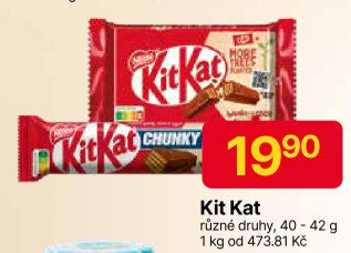 Tyčinka Kit Kat Nestlé