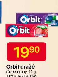 Žvýkačky Orbit