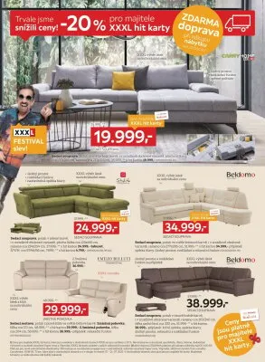 akční leták XXXLutz 7.7.2025-21.7.2025