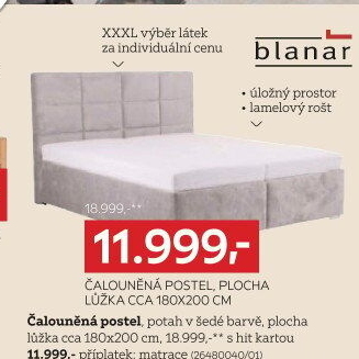 ČALOUNĚNÁ POSTEL