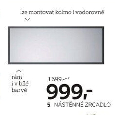 NÁSTĚNNÉ ZRCADLO