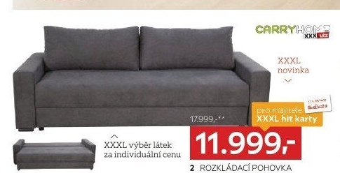 ROZKLÁDACÍ POHOVKA