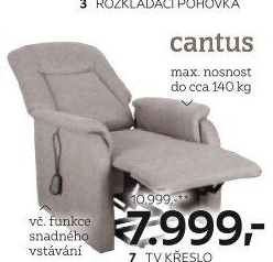 TELEVIZNÍ KŘESLO