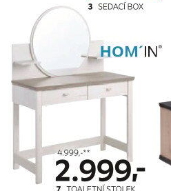 TOALETNÍ STOLEK