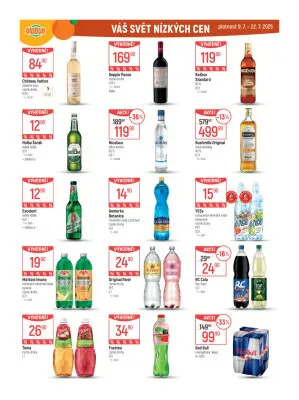 akční leták Globus 9.7.2025-15.7.2025