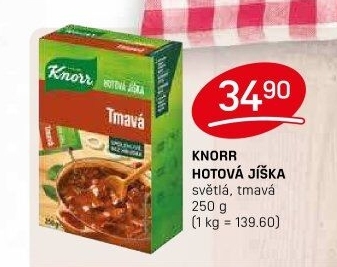 Jíška hotová Knorr