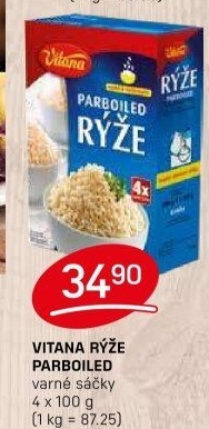 Rýže parboiled Vitana
