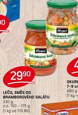 Směs do bramborového salátu Hamé