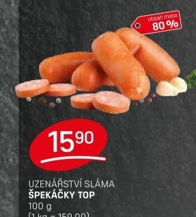 Špekáčky Top Sláma