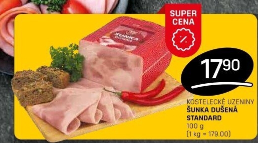 Šunka dušená standard Kostelecké uzeniny