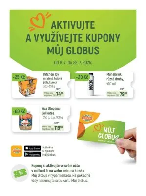 akční leták Globus 9.7.2025-15.7.2025