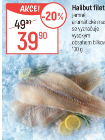 Halibut filety