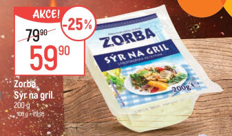 Sýr na gril Zorba