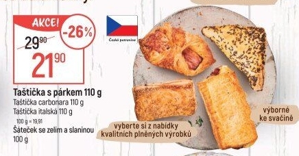 Taštička hot dog